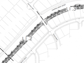 Thumbnail image of the landscaping plan for the eastern portion of Juniper Crest Road in Herriman