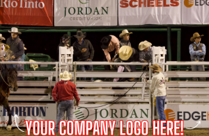 Marketing spot on fence for sponsors