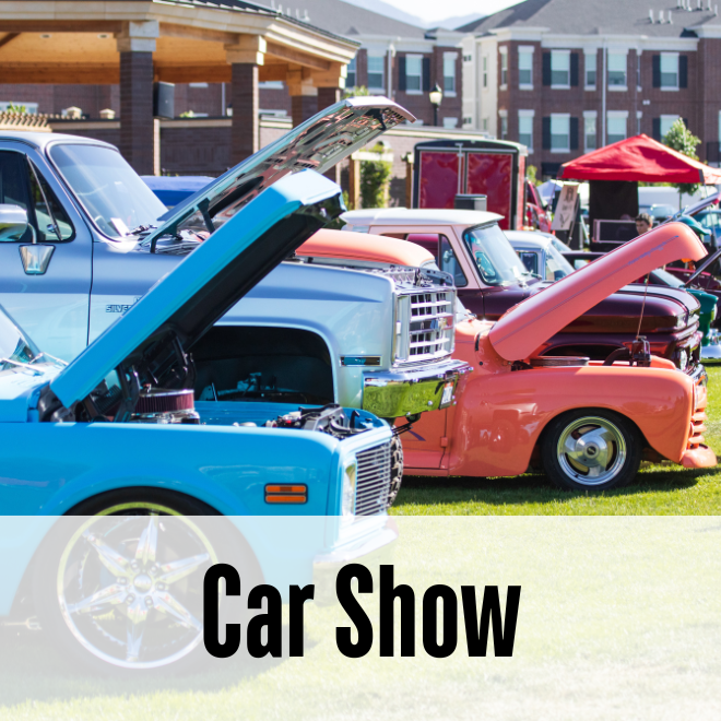 Car show at Towne Days