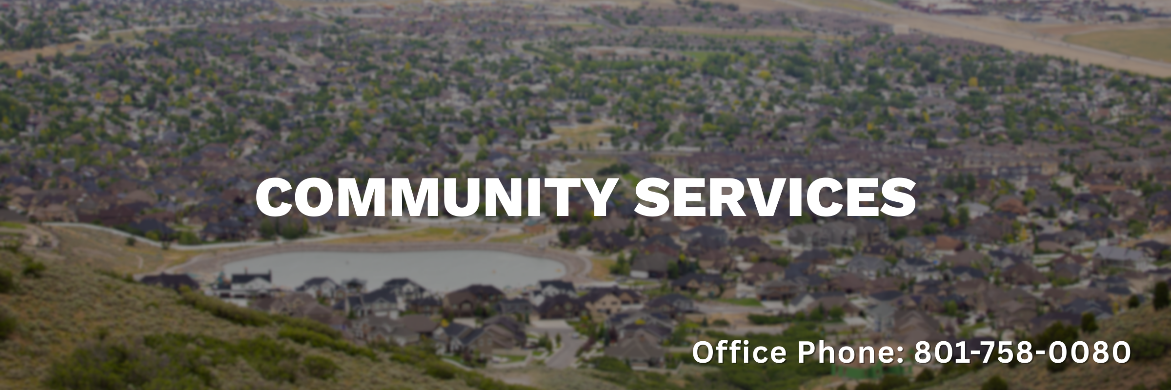 Community Services Banner