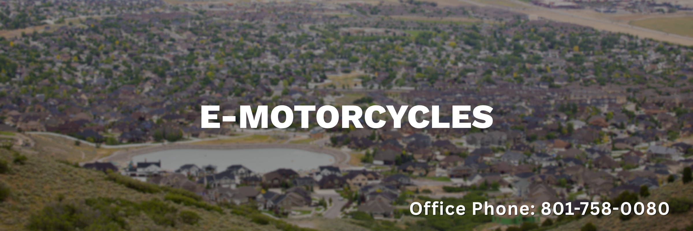 E-Motorcycles Banner