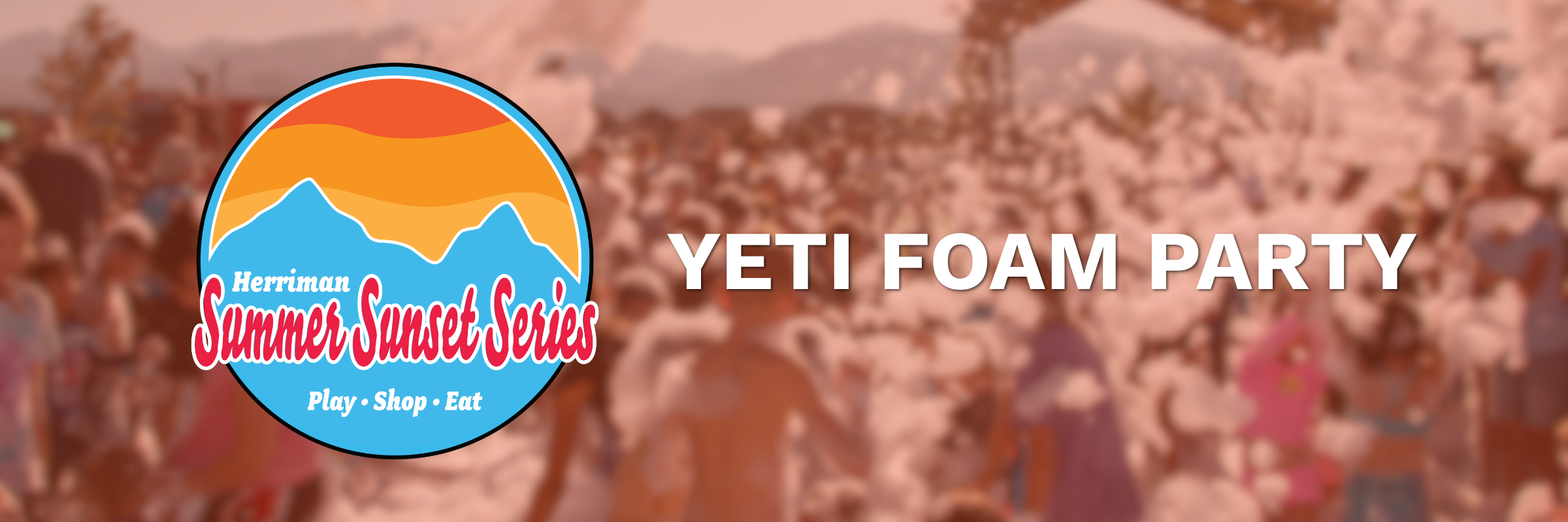 Foam Party banner