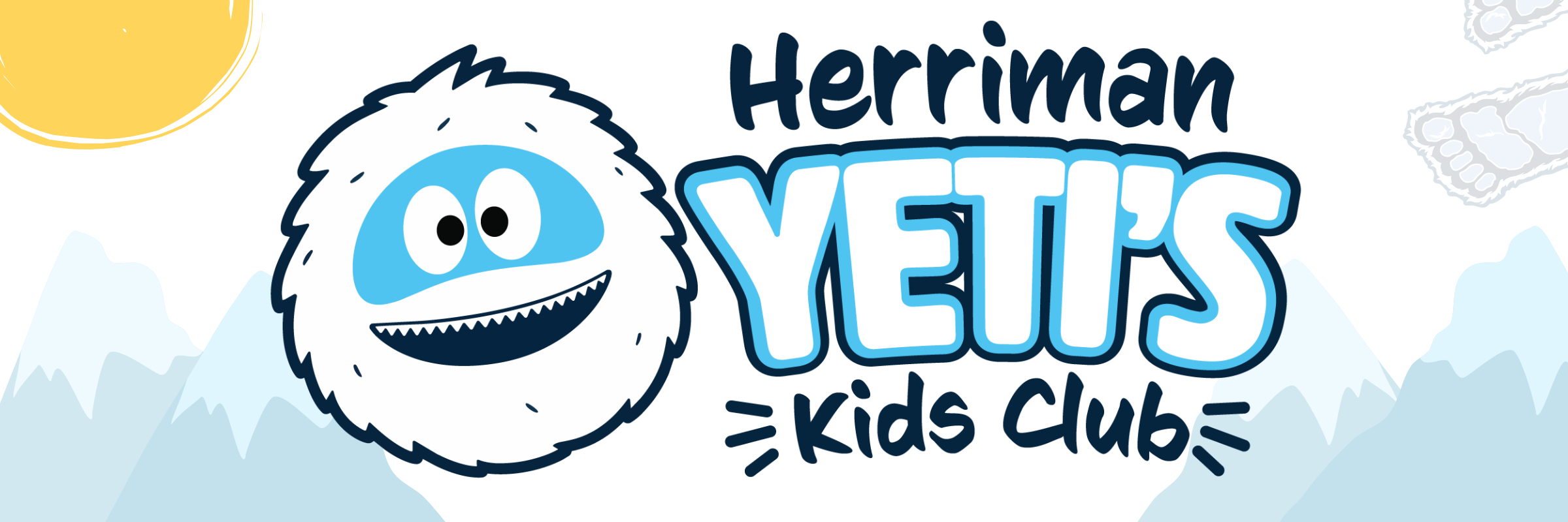 Yetis Kids Club Banner